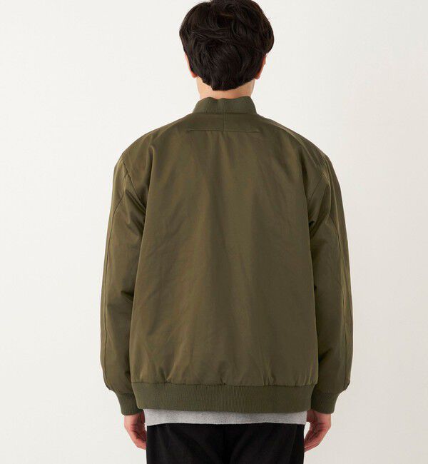 SHIPS Colors 「SHIPS Colors:〈撥水〉ボア ボマー ジャケット」|ブルゾン・スタジャン|