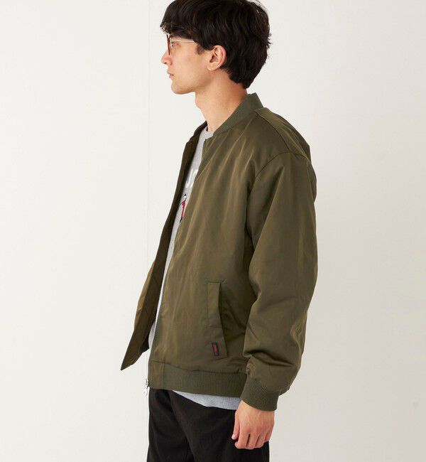 SHIPS Colors 「SHIPS Colors:〈撥水〉ボア ボマー ジャケット」|ブルゾン・スタジャン|
