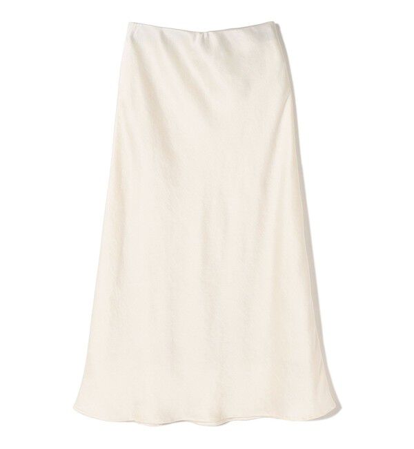 SHIPS for women「〈手洗い可能〉バイアス サテン マーメイド スカート」|スカート|