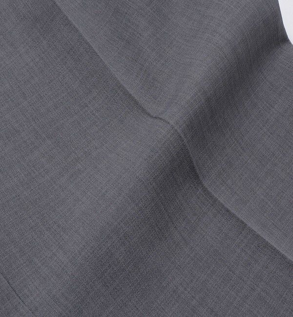 SHIPS「SHIPS: Reflax(R) ダブルクロス ワンタック ワイド パンツ」|チノ|