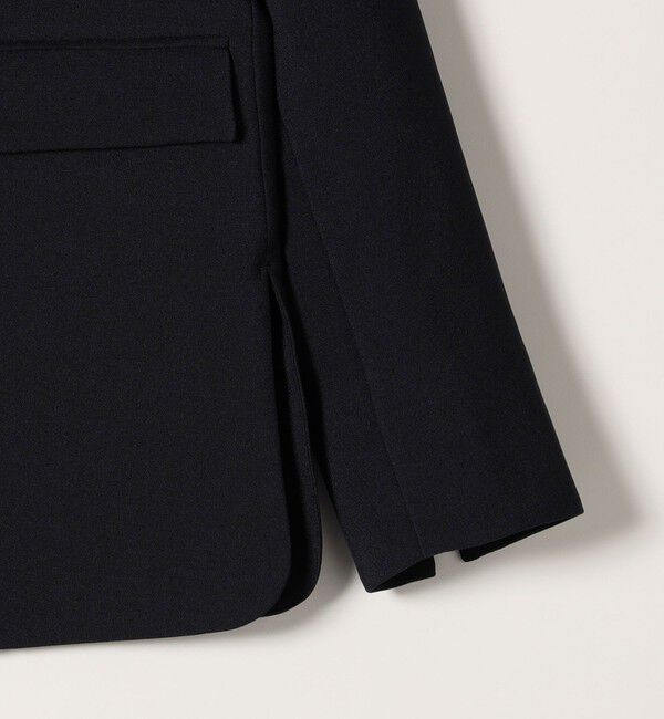 SHIPS any「SHIPS any:〈洗濯機可能〉ダブルクロス テーラード ジャケット［NAVY BLUE］」|テーラードジャケット|