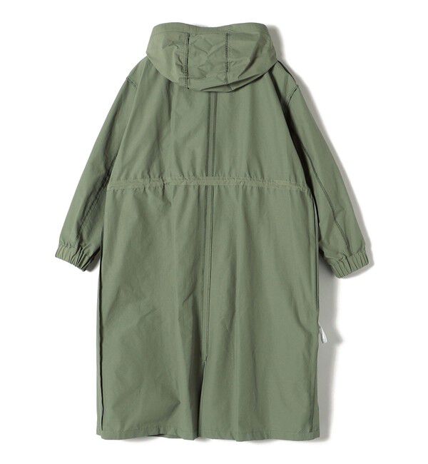 SHIPS Colors 「SHIPS Colors:〈手洗い可能〉クルーネック フード ミリタリーコート◇」|ミリタリー・モッズコート|