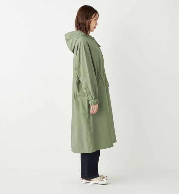 SHIPS Colors 「SHIPS Colors:〈手洗い可能〉クルーネック フード ミリタリーコート◇」|ミリタリー・モッズコート|