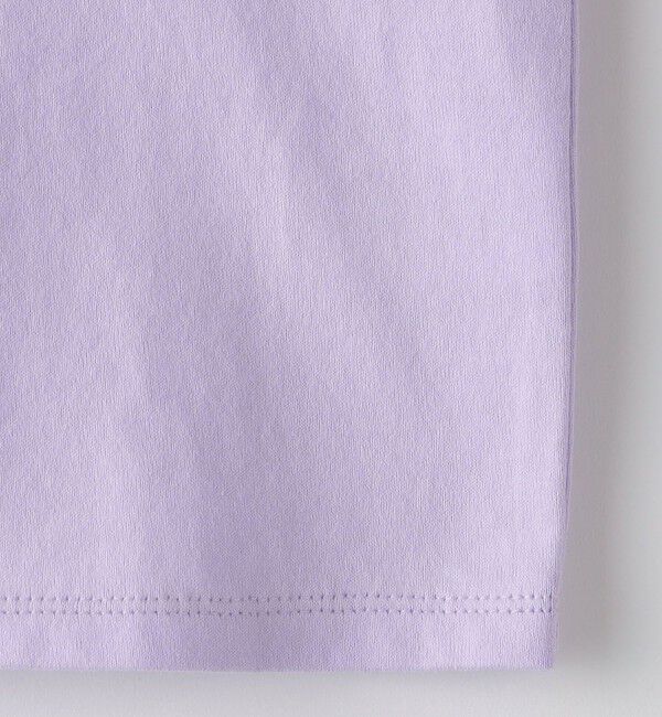 SHIPS KIDS「SHIPS KIDS:100～130cm / ガーリー 刺繍 ロゴ TEE」|Tシャツ・カットソー|