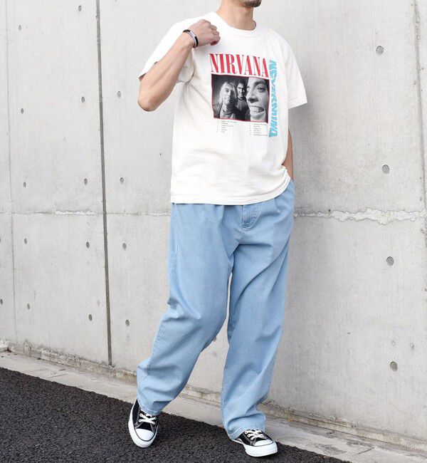 SHIPS any「GOOD ROCK SPEED: ミュージック グラフィック プリント バンド Tシャツ◇」|Tシャツ・カットソー|