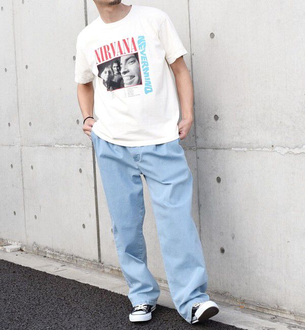 SHIPS any「GOOD ROCK SPEED: ミュージック グラフィック プリント バンド Tシャツ◇」|Tシャツ・カットソー|