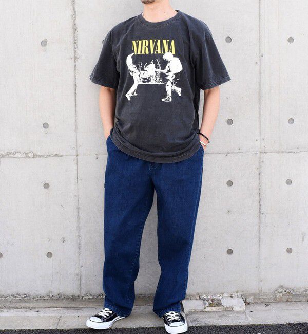 SHIPS any「GOOD ROCK SPEED: ミュージック グラフィック プリント バンド Tシャツ◇」|Tシャツ・カットソー|