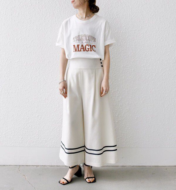 SHIPS any「SHIPS any:〈洗濯機可能〉マリン ガウチョ ワイド パンツ」|その他|