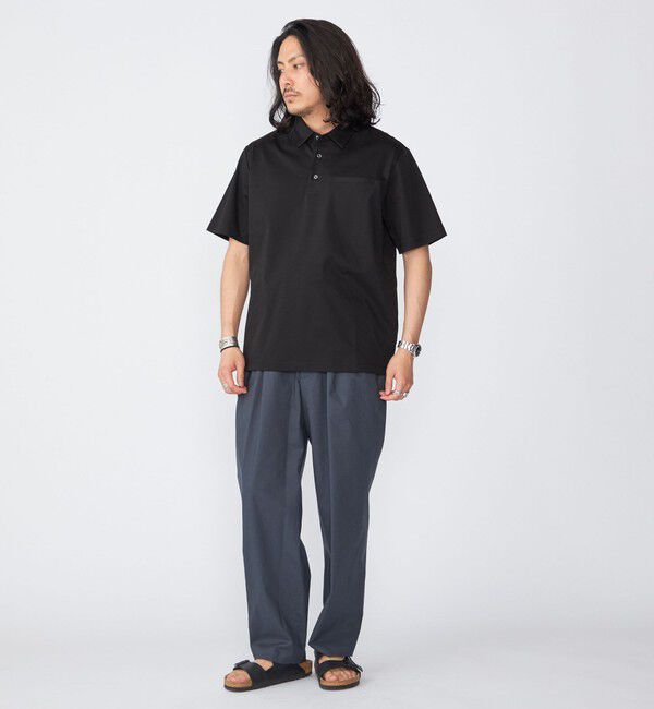 SHIPS「【SHIPS別注】FANTASTICDAYS: 2プリーツ コットン テーパードパンツ」|スラックス|