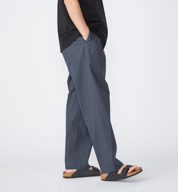 SHIPS「【SHIPS別注】FANTASTICDAYS: 2プリーツ コットン テーパードパンツ」|スラックス|