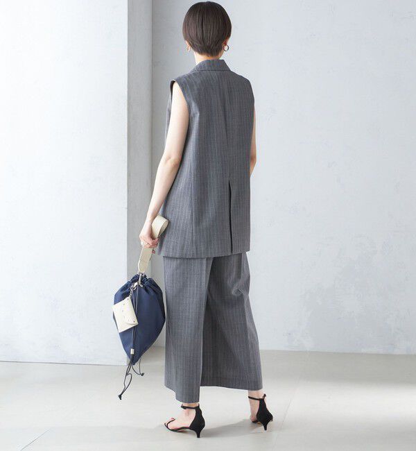 SHIPS for women「ウール混 ボックス テーラード ジレ」|ベスト・ジレ|