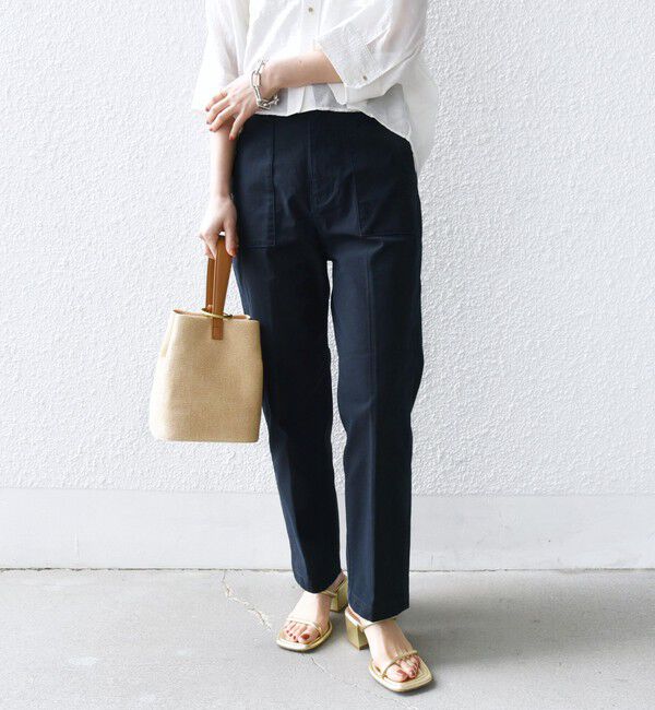 SHIPS for women「〈洗濯機可能〉ミリタリー ベイカー パンツ」|その他|