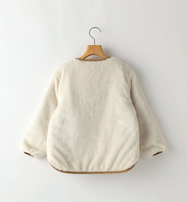 SHIPS KIDS「SHIPS KIDS:140～160cm /〈手洗い可能〉ボア&times;キルティング リバーシブル ブルゾン」|その他|