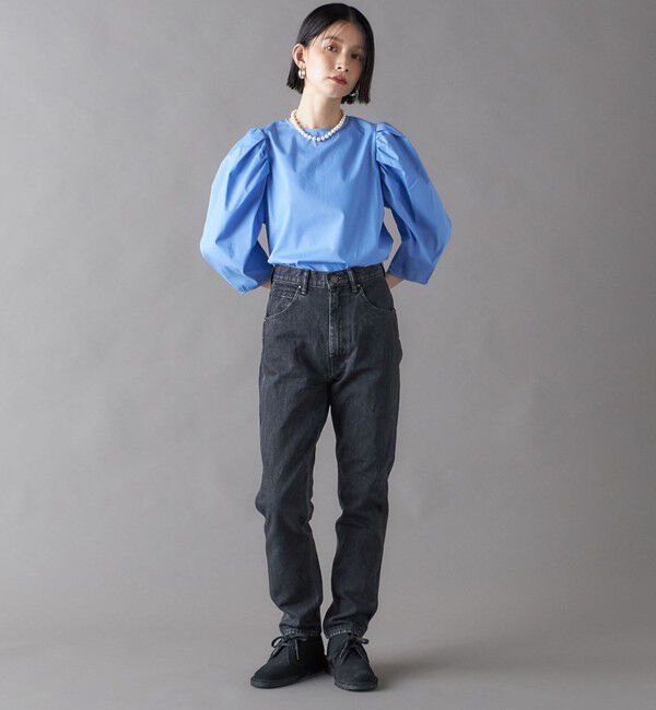 SHIPS for women「SHIPS NINE CASE:〈洗濯機可能〉パフスリーブ ブラウス」|シャツ・ブラウス|