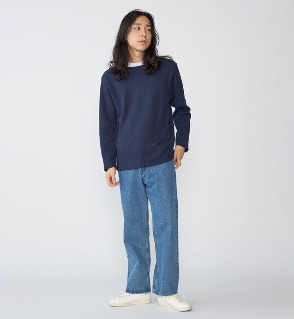 SHIPS「SHIPS: ローゲージ ピケ ボートネック カットソー」|Tシャツ・カットソー|