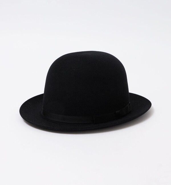 SHIPS「LOCK&CO: WETHERBY ラビットファー フェルト ハット」|ハット|ブラック