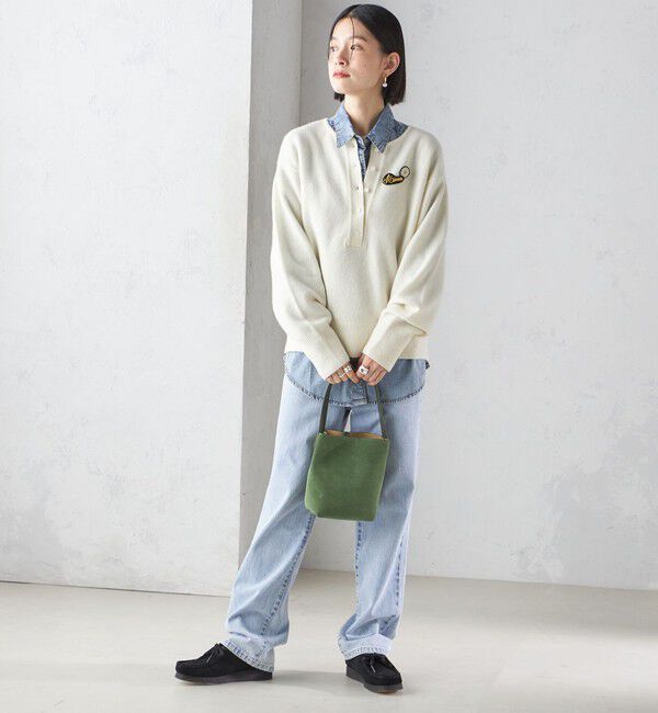 SHIPS for women「〈手洗い可能〉7G ウール カシミヤ ヘンリーネック 2WAY プルオーバー」|ニット・セーター|