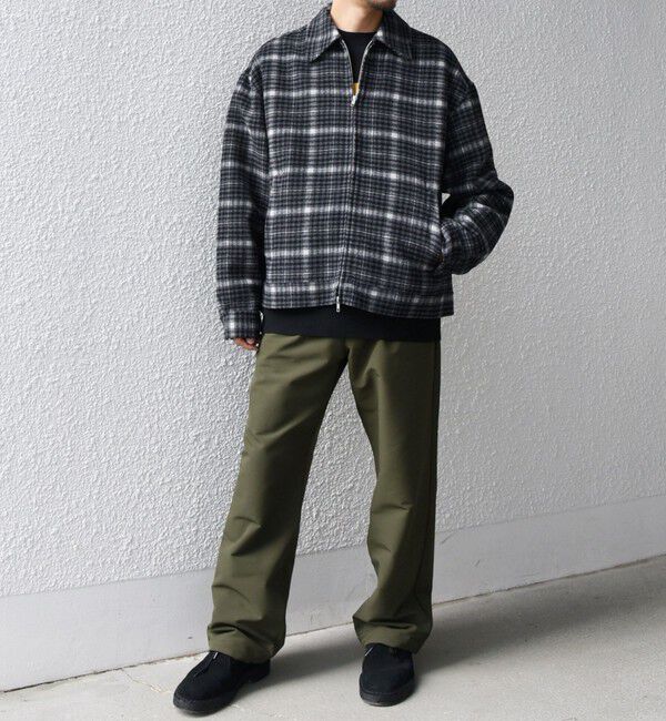 SHIPS any「SHIPS any: リバー メルトン オーバーサイズ ジップ ブルゾン◇」|ブルゾン・スタジャン|