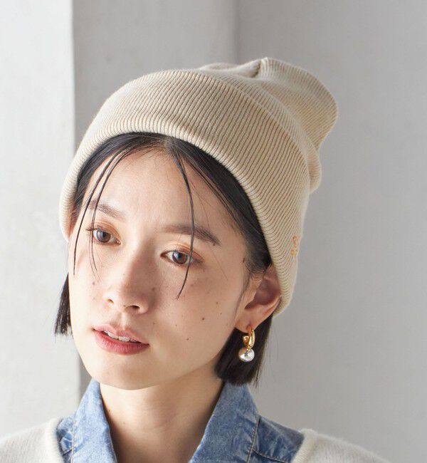 SHIPS for women「ロゴ 刺しゅう ニット キャップ」|ニット帽|