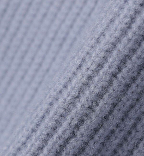 SHIPS「SHIPS:〈手洗い可能〉7ゲージ ブラッシュド コットン クルーネック プルオーバー ニット」|ニット・セーター|