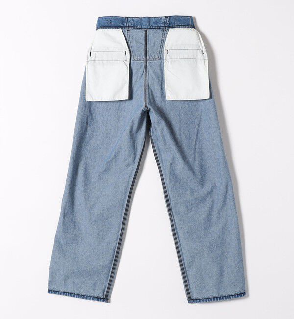 SHIPS any「【SHIPS any別注】Lee: バック レースアップ デニム パンツ 25SS」|デニム|