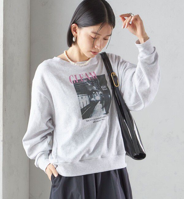 SHIPS for women「【SHIPS別注】81BRANCA:〈洗濯機可能〉ロゴ スウェット」|スウェット・ジャージ|