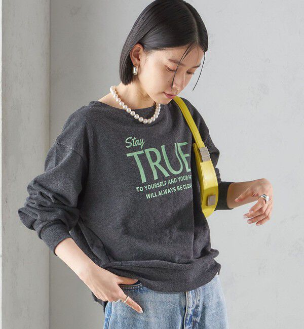 SHIPS for women「【SHIPS別注】81BRANCA:〈洗濯機可能〉ロゴ スウェット」|スウェット・ジャージ|