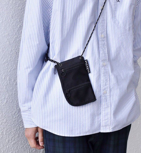 SHIPS any「【SHIPS any別注】MAISON CANVVAS: メッシュ ウォレット マルチ ショルダーポーチ◇」|ショルダー・メッセンジャー|