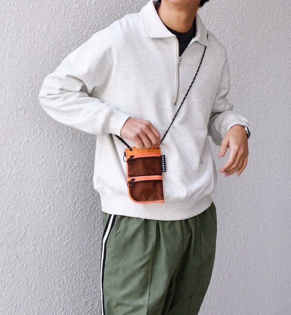 SHIPS any「【SHIPS any別注】MAISON CANVVAS: メッシュ ウォレット マルチ ショルダーポーチ◇」|ショルダー・メッセンジャー|