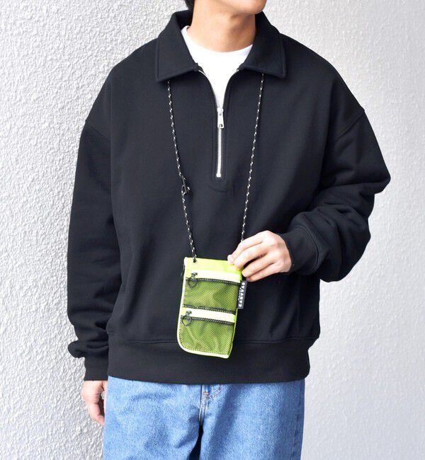 SHIPS any「【SHIPS any別注】MAISON CANVVAS: メッシュ ウォレット マルチ ショルダーポーチ◇」|ショルダー・メッセンジャー|