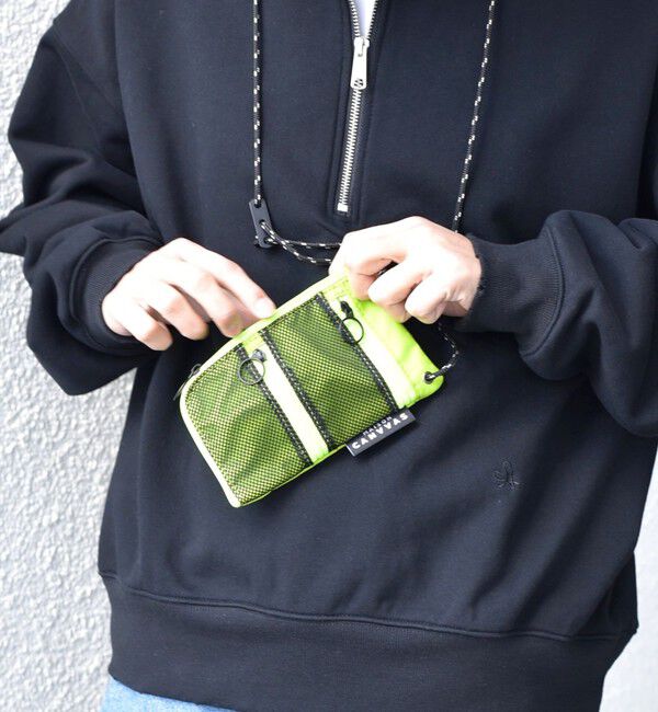 SHIPS any「【SHIPS any別注】MAISON CANVVAS: メッシュ ウォレット マルチ ショルダーポーチ◇」|ショルダー・メッセンジャー|