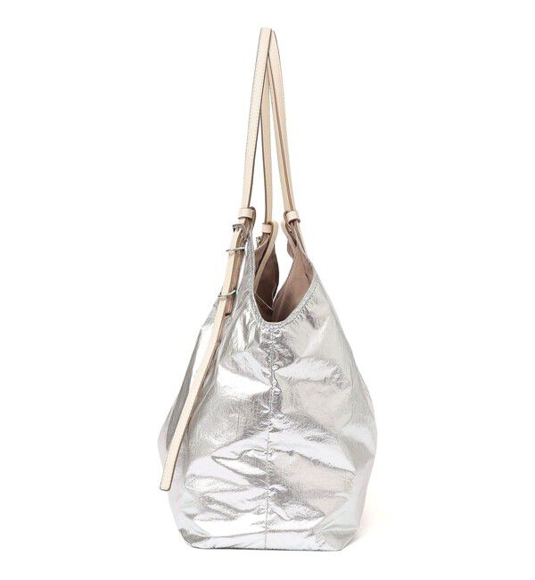 SHIPS any「SHIPS any: A4 メタリック ナイロン トート バッグ」|トートバッグ|