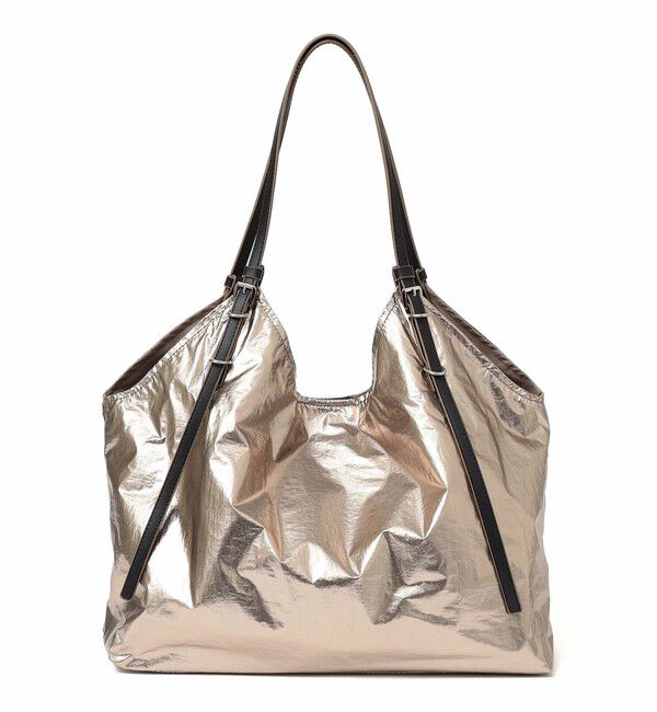 SHIPS any「SHIPS any: A4 メタリック ナイロン トート バッグ」|トートバッグ|