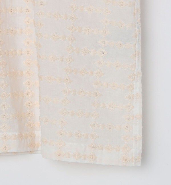 SHIPS「SHIPS: オープンカラー エンブロイダリー ショートスリーブ シャツ」|シャツ・ブラウス|