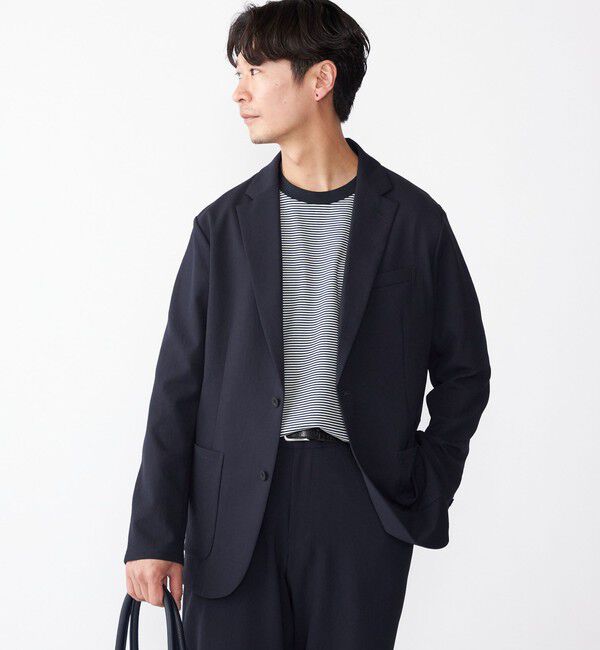 SHIPS「SHIPS:〈セットアップ対応/手洗い可能〉RIRANCHA(R) 2ボタン ジャケット」|テーラードジャケット|