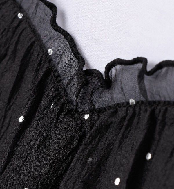 SHIPS Colors 「SHIPS Colors:100～140cm /〈洗濯機可能〉グリッター ドット ワンピース」|ワンピース|