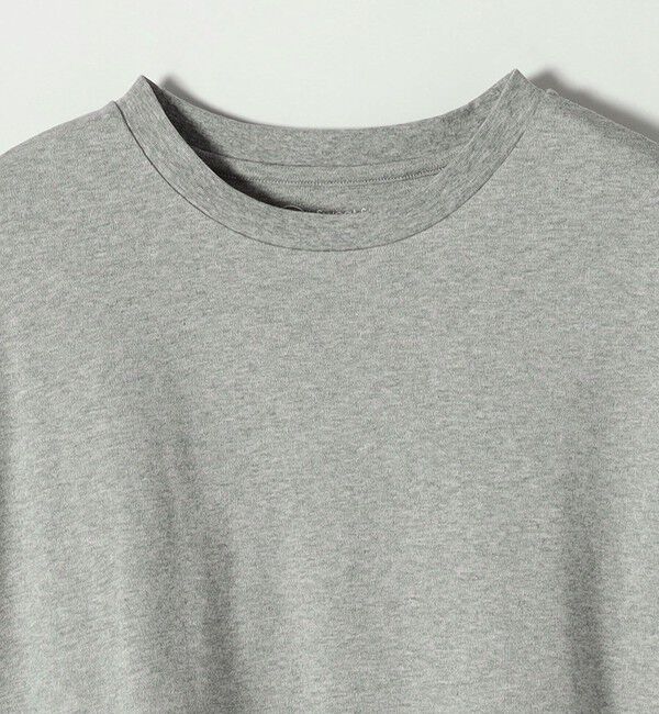 SHIPS any「SHIPS any:〈接触冷感/汗染み防止加工/洗濯機可能〉ラウンドヘム クルー ビッグ TEE」|Tシャツ・カットソー|