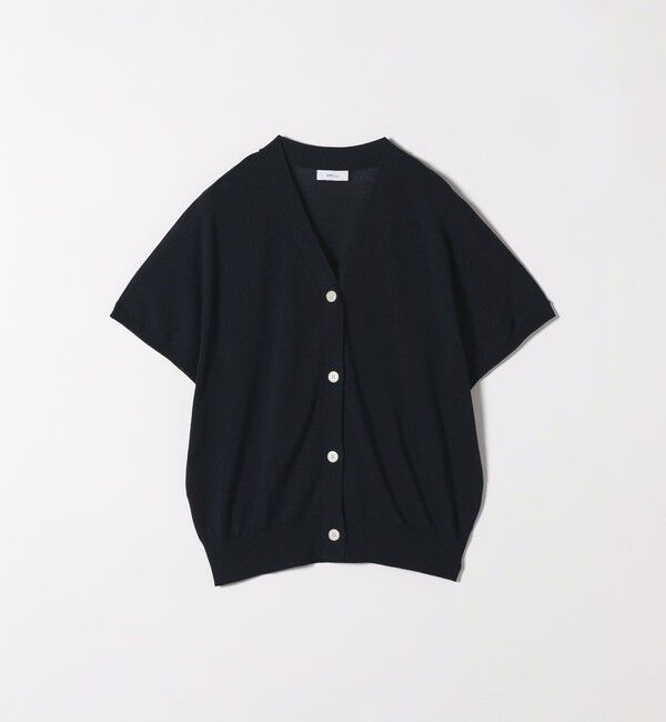 SHIPS any「SHIPS any:〈接触冷感/手洗い可能〉Vネック ドルマン ミディ カーディガン」|カーディガン|