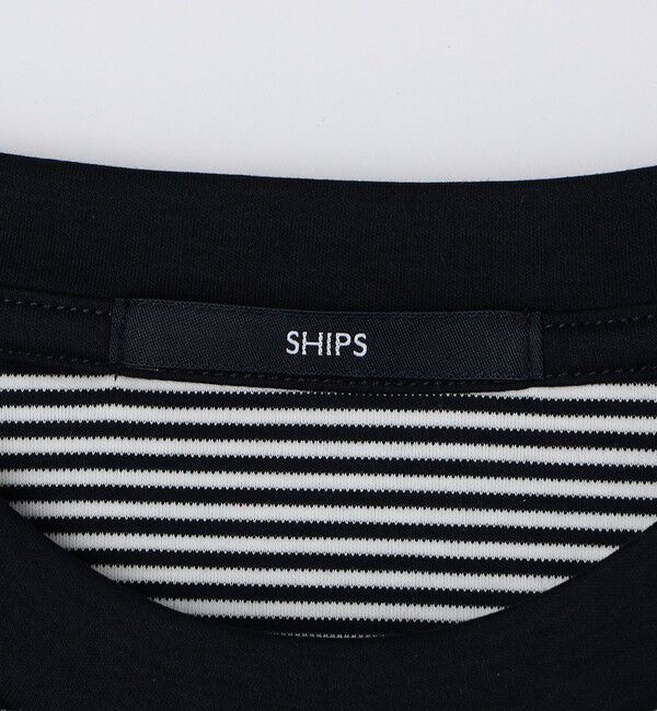 SHIPS「SHIPS: 〈接触冷感 / 抗菌防臭機能〉クールタッチ スムース Tシャツ」|Tシャツ・カットソー|