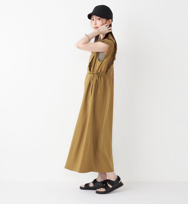 SHIPS Colors 「SHIPS Colors:〈手洗い可能〉プリーツ デザイン シャツ ワンピース◇」|ワンピース|