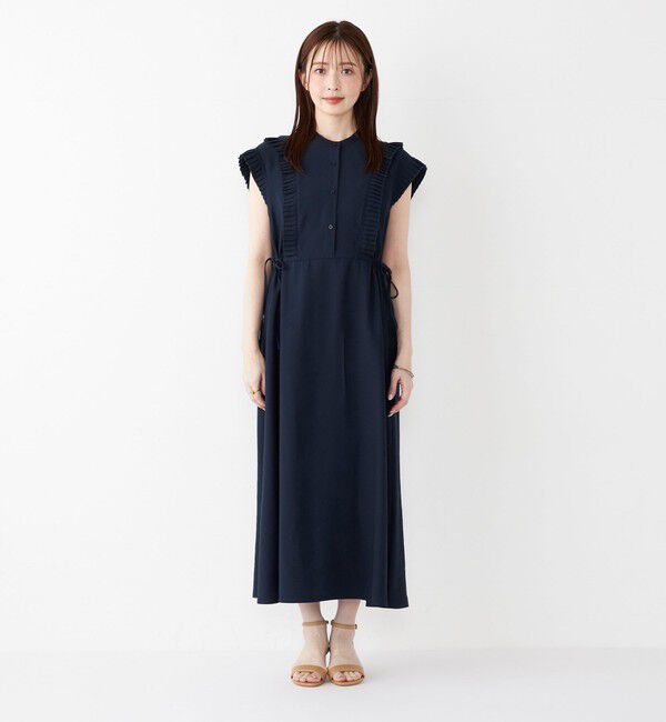 SHIPS Colors 「SHIPS Colors:〈手洗い可能〉プリーツ デザイン シャツ ワンピース◇」|ワンピース|