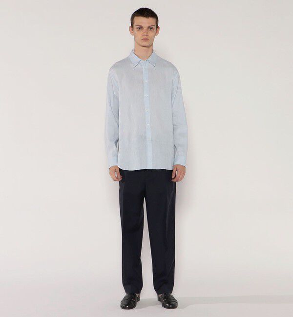 GALERIE VIE「リネンレギュラーカラーシャツ」|シャツ・ブラウス|