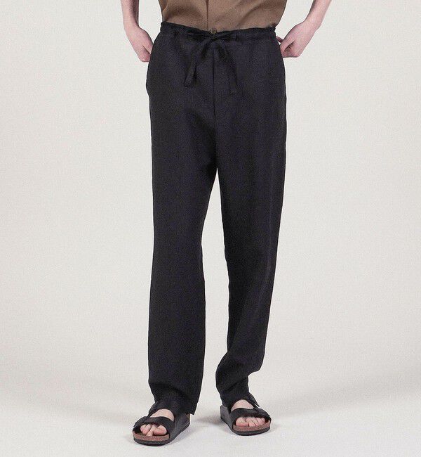 TOMORROWLAND MENS「60リネン バギーイージーパンツ」|その他|