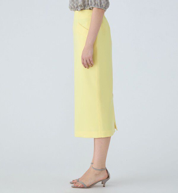 Ballsey「ブライトストレッチ タイトスカート」|タイト|