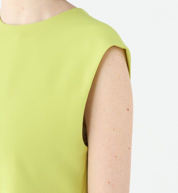 Ballsey「スティフダブルクロス バレルヘムブラウス」|シャツ・ブラウス|