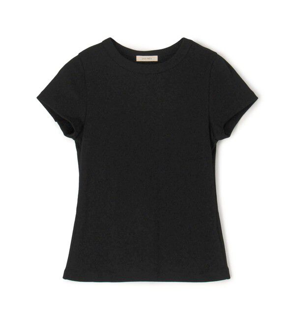DES PRES「サーキュラーリブ ベビーTシャツ」|Tシャツ・カットソー|19 ブラック