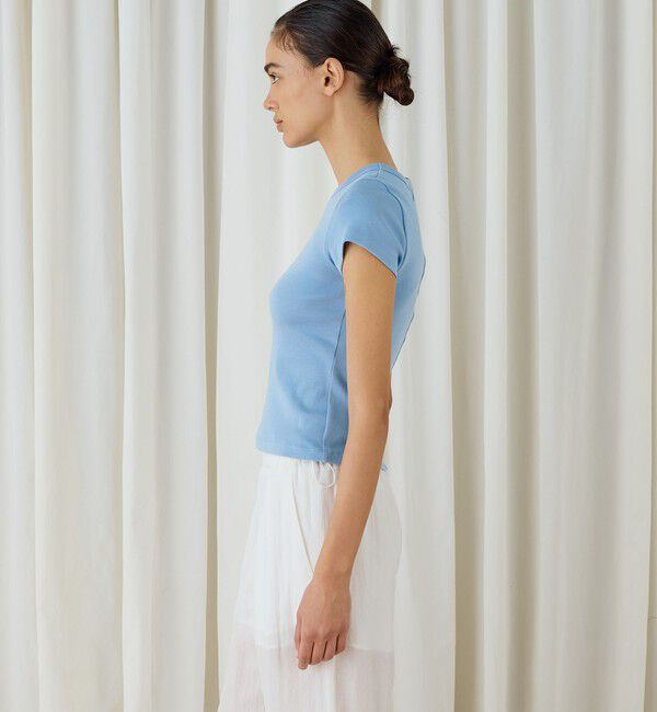 DES PRES「サーキュラーリブ ベビーTシャツ」|Tシャツ・カットソー|