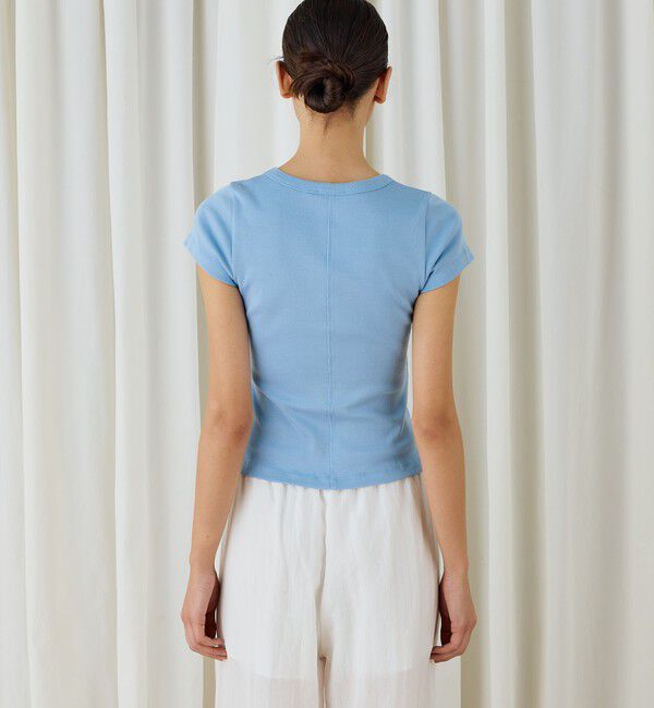 DES PRES「サーキュラーリブ ベビーTシャツ」|Tシャツ・カットソー|