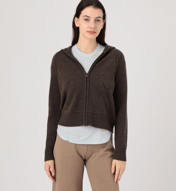 JAMES PERSE「リサイクルカシミヤ ジップアップパーカ WRBC2582」|パーカー|