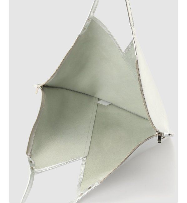  「【blancle/ ブランクレ】M.LETHER Rap flat tote」|トートバッグ|